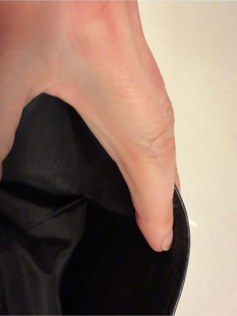 Prada Black Leather Wallet with Slim Profile